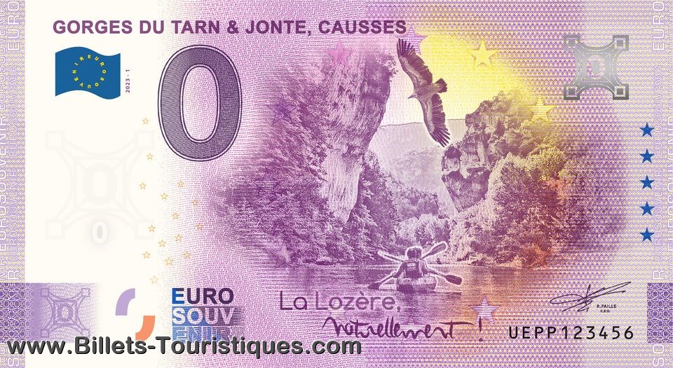 Les Billets de Collection Zero Euro de la Lozère sont disponibles sur notre boutique en ligne