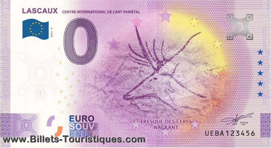Les Billets 0€ 2023-9 et 2023-10 des Grottes de Lascaux sont disponibles sur notre boutique en ligne