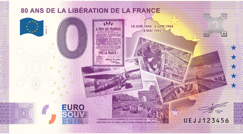 Préventes du billet UEJJ 2024-7 80 ans de la Libération de la France : infos adhérents