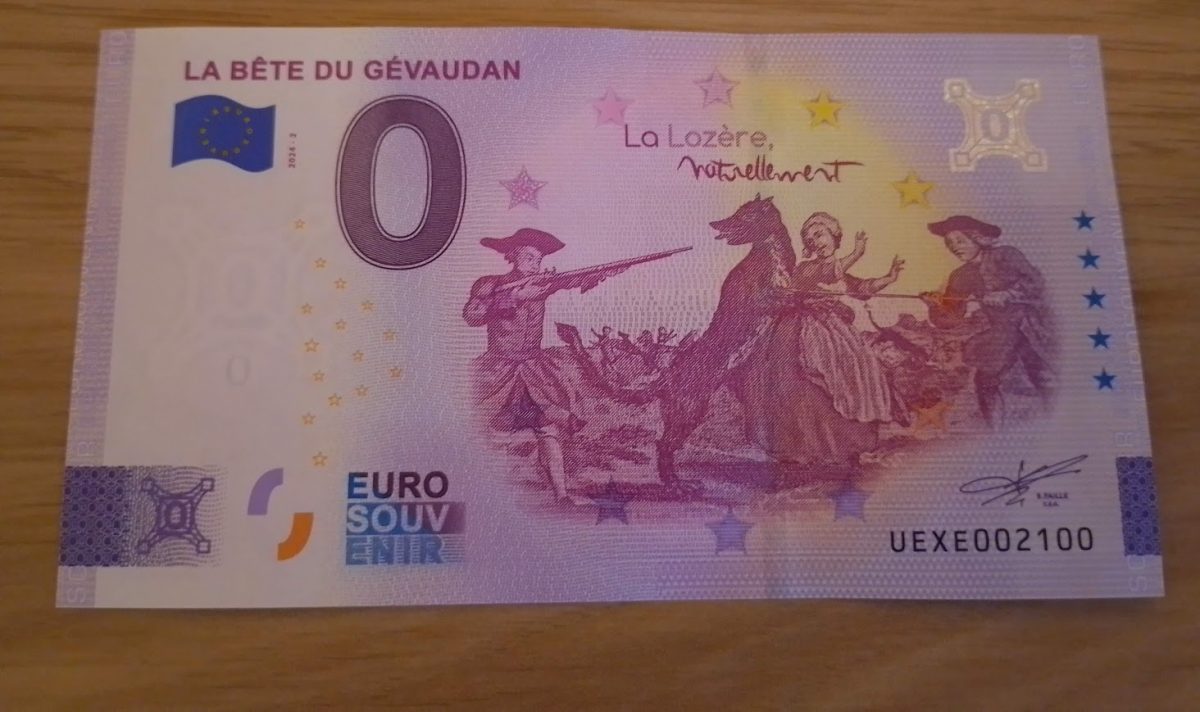 Un billet 0€ imprimé avec un écart par rapport à son B.A.T : ne traînez pas trop pour vous le procurer…