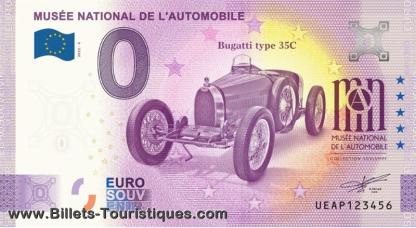 UEAP 2022-4 MUSEE NATIONAL DE L'AUTOMOBILE Bugatti type 35C