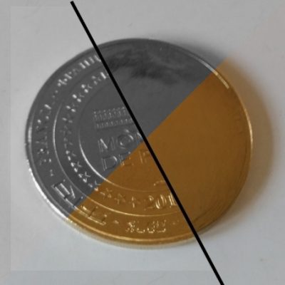 Médaille Souvenir Monnaie de Paris avec face lisse - N.G. ou C.A.N.