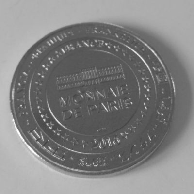 Médaille Souvenir Monnaie de Paris avec face lisse - N.G. ou C.A.N. – Image 7