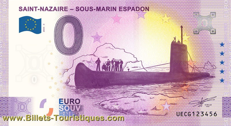 SAINT-NAZAIRE - SOUS-MARIN ESPADON - UECG 2025-3