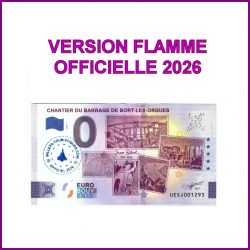 CHANTIER DU BARRAGE DE BORT-LES-ORGUES - UESJ 2025-1 FLAMME 2026