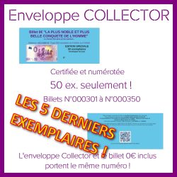Enveloppe COLLECTOR "1er jour" 50ex. - LA PLUS NOBLE ET PLUS BELLE CONQUETE DE L'HOMME - UEJJ 2026-10